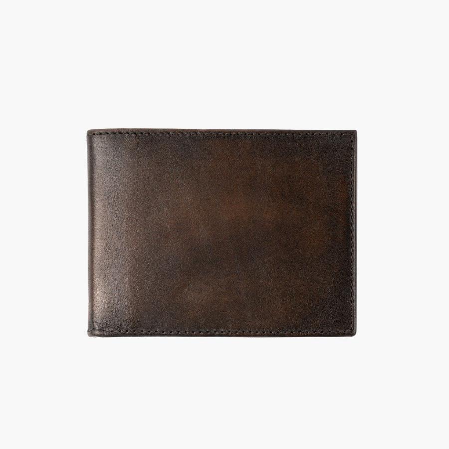 Thursday Boots Bifold Leren Klassieke Portefeuille Heren Koffie | BE182DFM