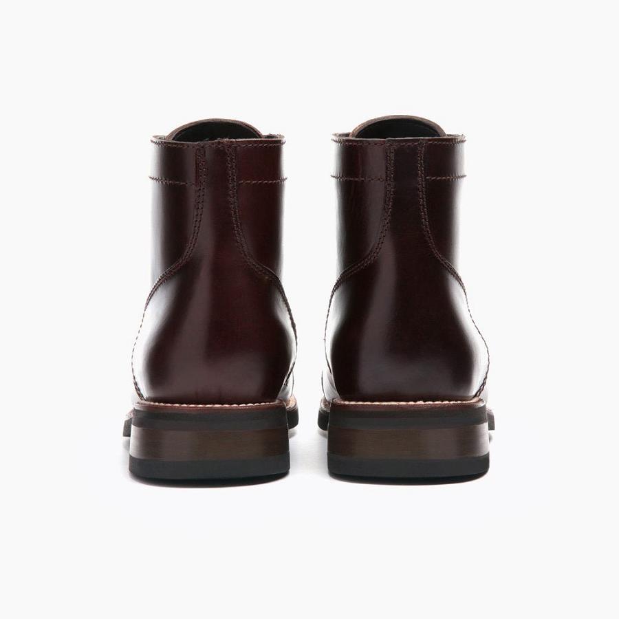 Thursday Boots Captain Leren Chukka Laarzen Heren Koffie | BE48JPQ