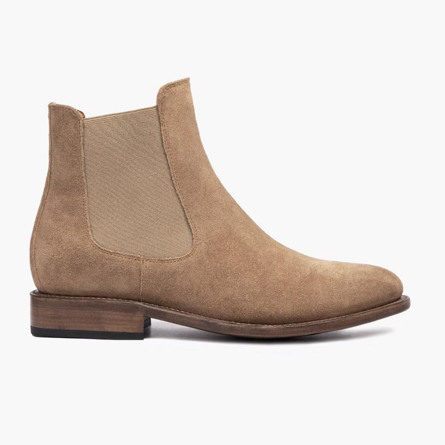 Thursday Boots Cavalier Suede Laarsjes Heren Khaki | BE21KOR