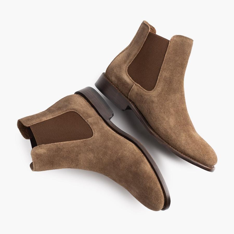 Thursday Boots Cavalier Suede Laarsjes Heren Bruin | BE23HAP