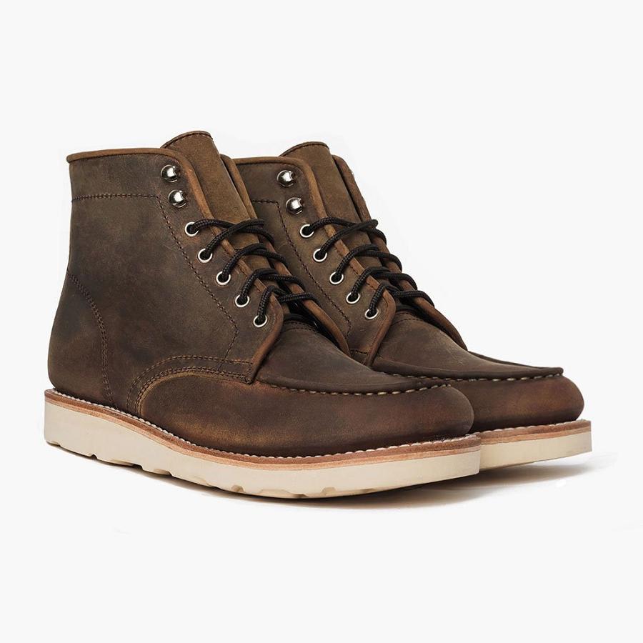 Thursday Boots Diplomat Leren Chukka Laarzen Heren Bruin | BE50GSO