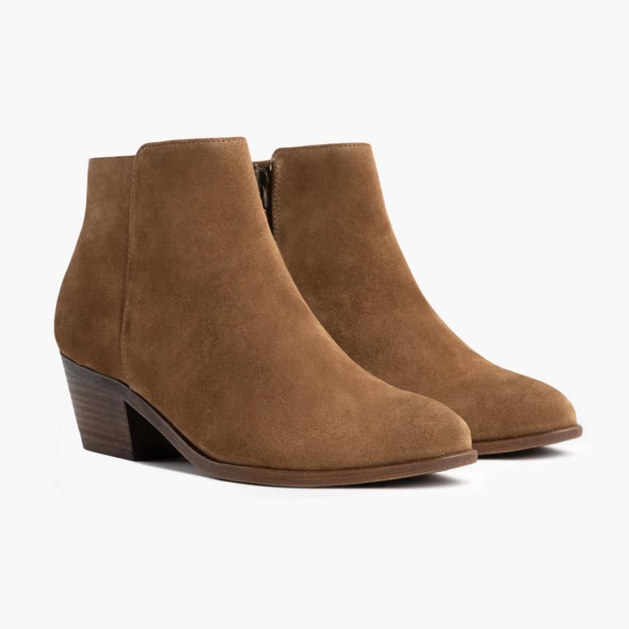 Thursday Boots Downtown Suede Laarzen Dames Bruin | BE355CTV