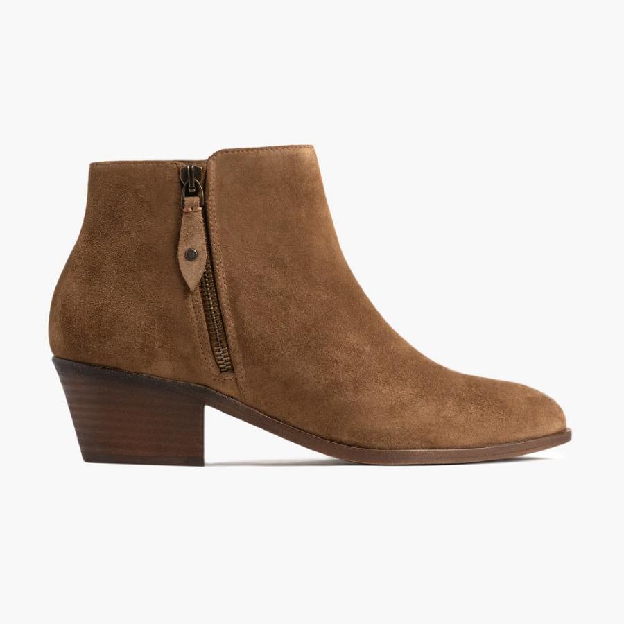 Thursday Boots Downtown Suede Laarzen Dames Bruin | BE355CTV