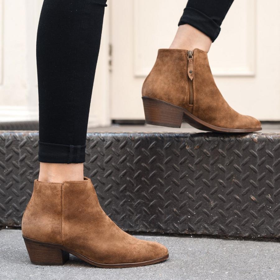 Thursday Boots Downtown Suede Laarzen Dames Bruin | BE355CTV