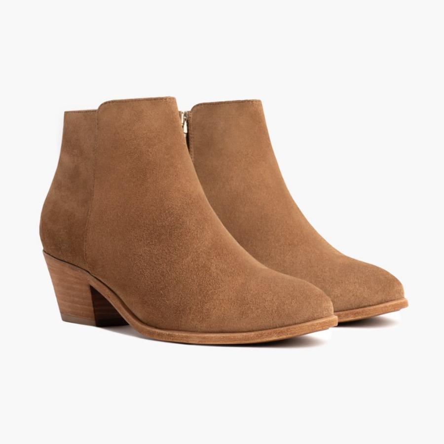 Thursday Boots Downtown Suede Laarzen Dames Bruin | BE390DFM4