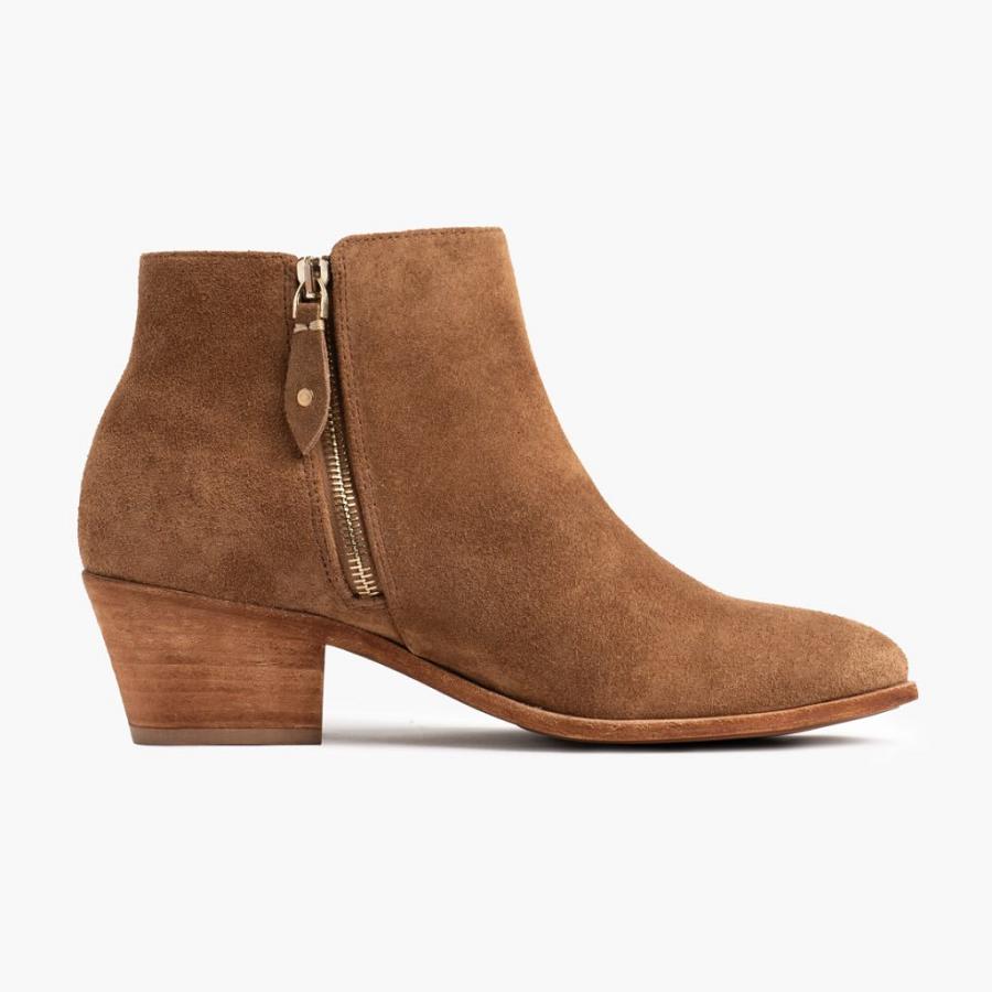 Thursday Boots Downtown Suede Laarzen Dames Bruin | BE390DFM4