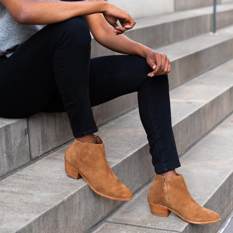 Thursday Boots Downtown Suede Laarzen Dames Bruin | BE390DFM4