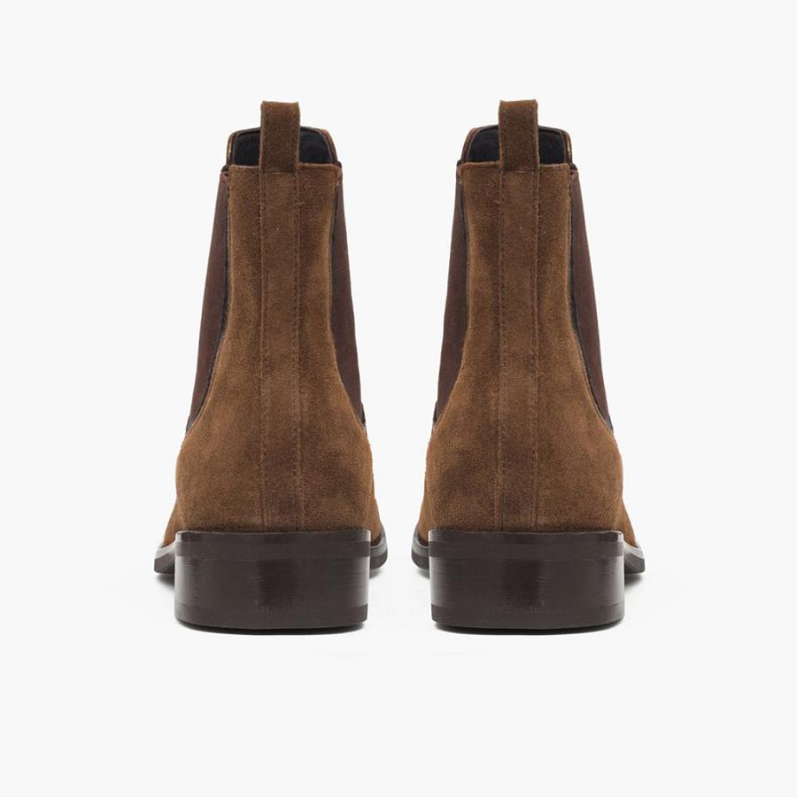 Thursday Boots Duchess Suede Laarsjes Dames Bruin | BE367PJJ