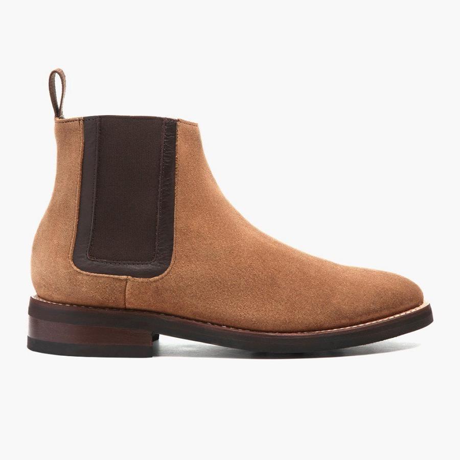 Thursday Boots Duke Suede Laarsjes Heren Bruin | BE27BEL