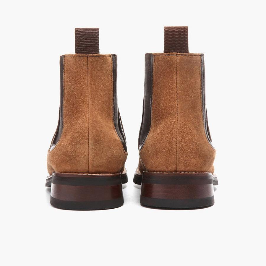 Thursday Boots Duke Suede Laarsjes Heren Bruin | BE27BEL