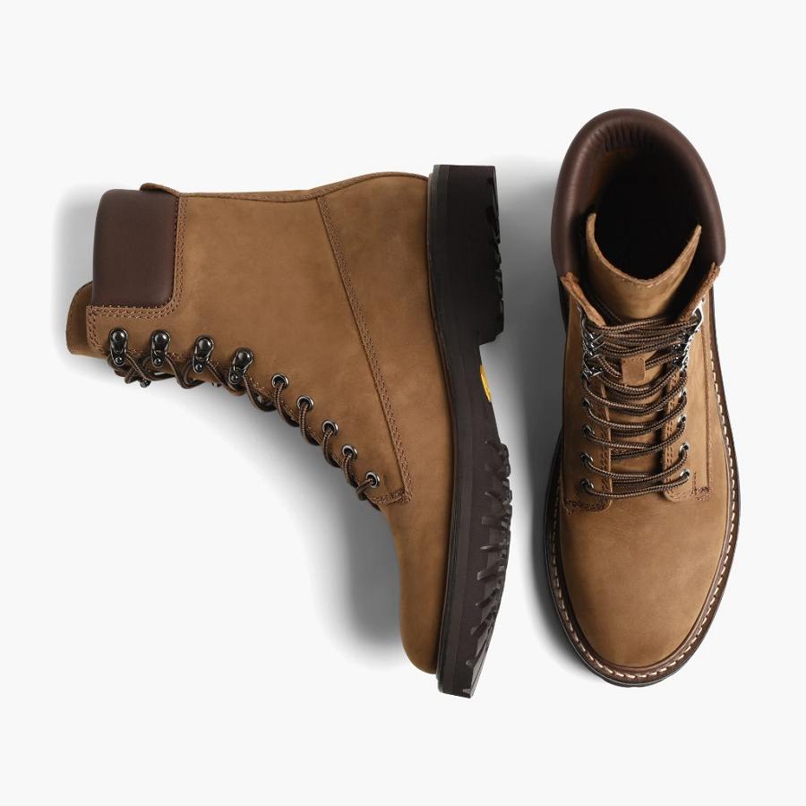 Thursday Boots Explorer Leren Laarzen Heren Bruin | BE163YXF