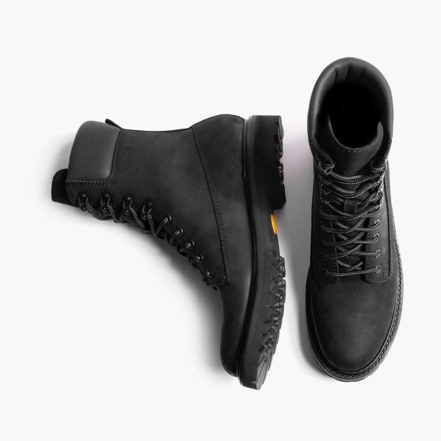 Thursday Boots Explorer Leren Laarzen Heren Zwart | BE164TCE