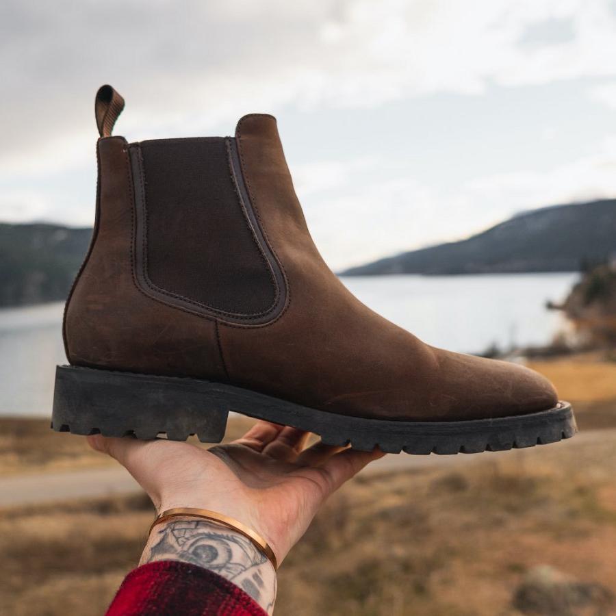 Thursday Boots Legend Leren Laarsjes Heren Bruin | BE33YXF