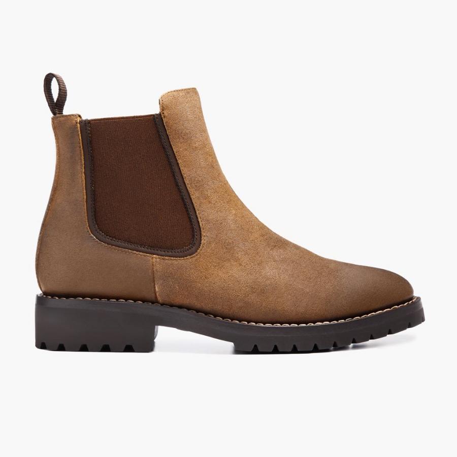 Thursday Boots Legend Suede Laarsjes Heren Bruin | BE36EBC