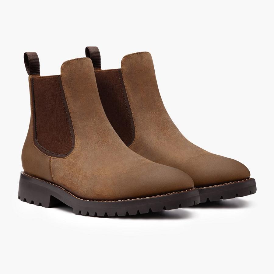 Thursday Boots Legend Suede Laarsjes Heren Bruin | BE36EBC