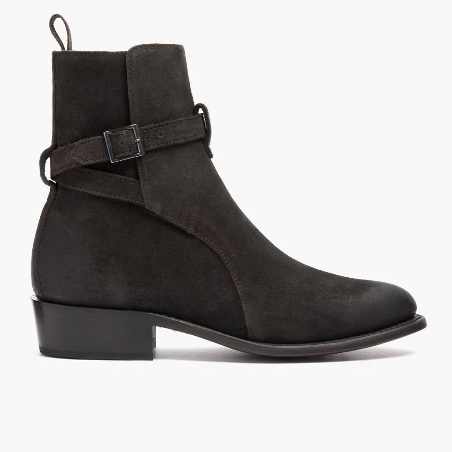 Thursday Boots Rogue Suede Laarsjes Heren Zwart | BE37WNB