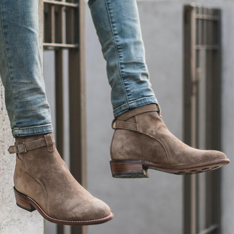 Thursday Boots Rogue Suede Laarsjes Heren Bruin | BE39MQZ