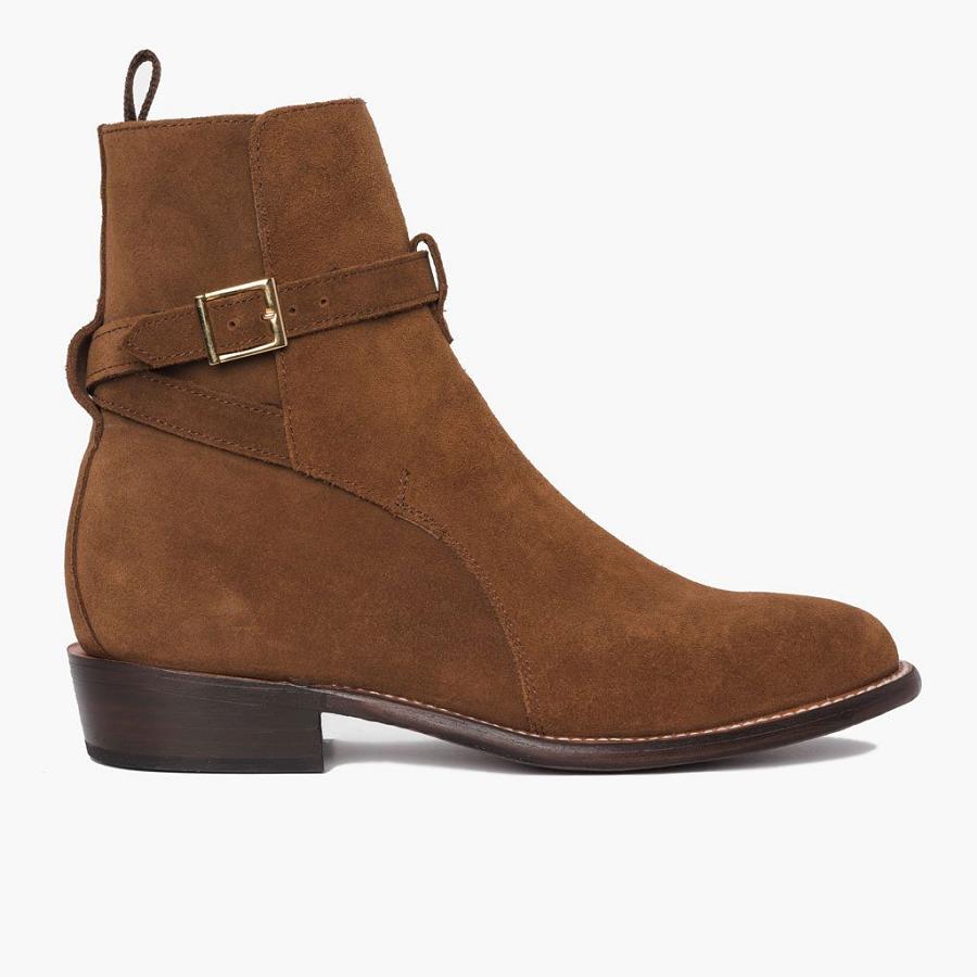 Thursday Boots Rogue Suede Rugged & Resilient Laarsjes Heren Koffie | BE40NWY