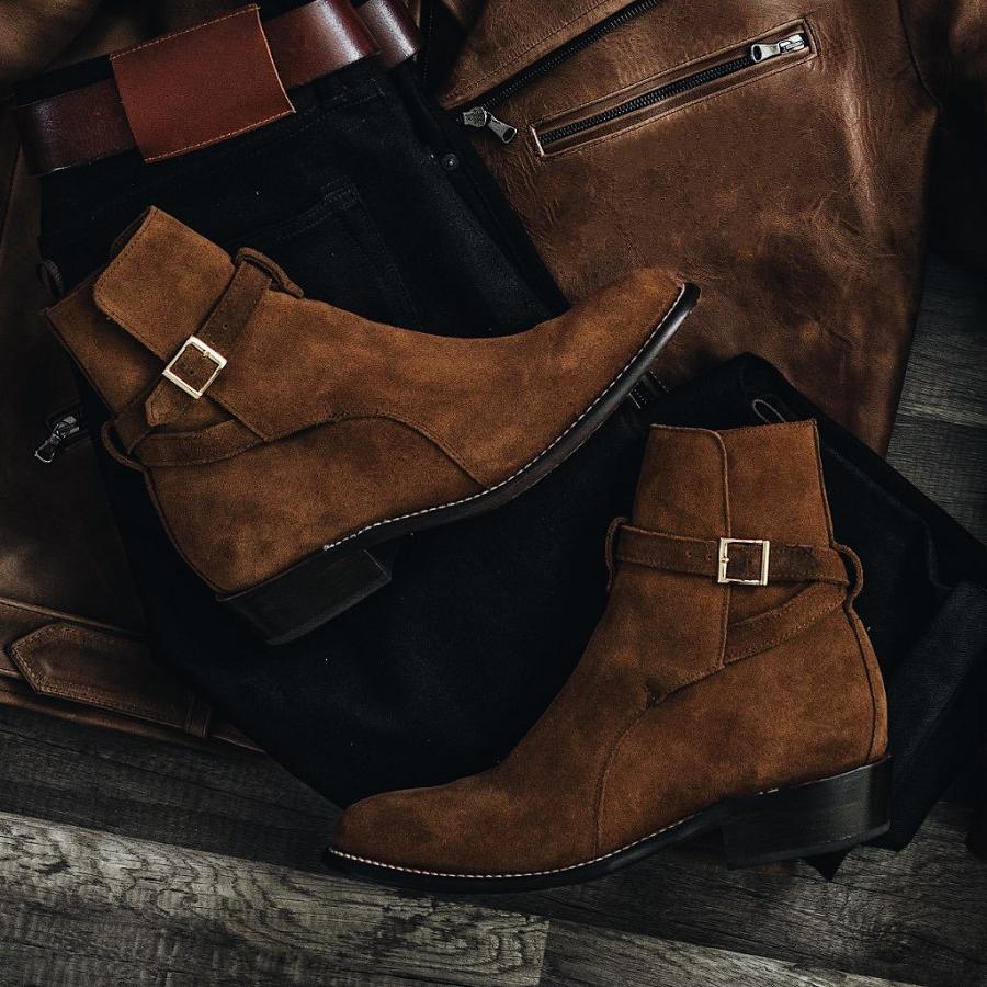 Thursday Boots Rogue Suede Rugged & Resilient Laarsjes Heren Koffie | BE40NWY