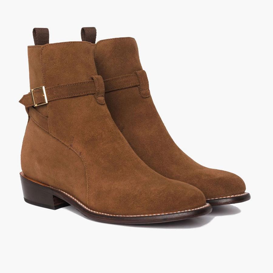 Thursday Boots Rogue Suede Rugged & Resilient Laarsjes Heren Koffie | BE40NWY