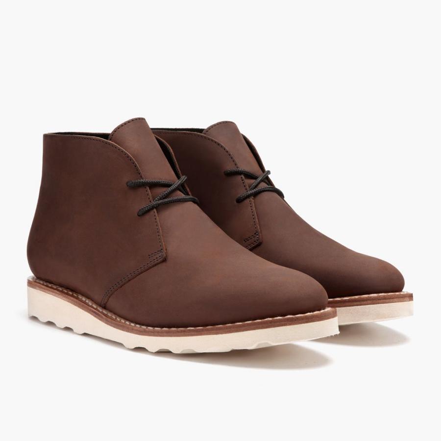 Thursday Boots Scout Leren Chukka Laarzen Heren Bruin | BE53BEL