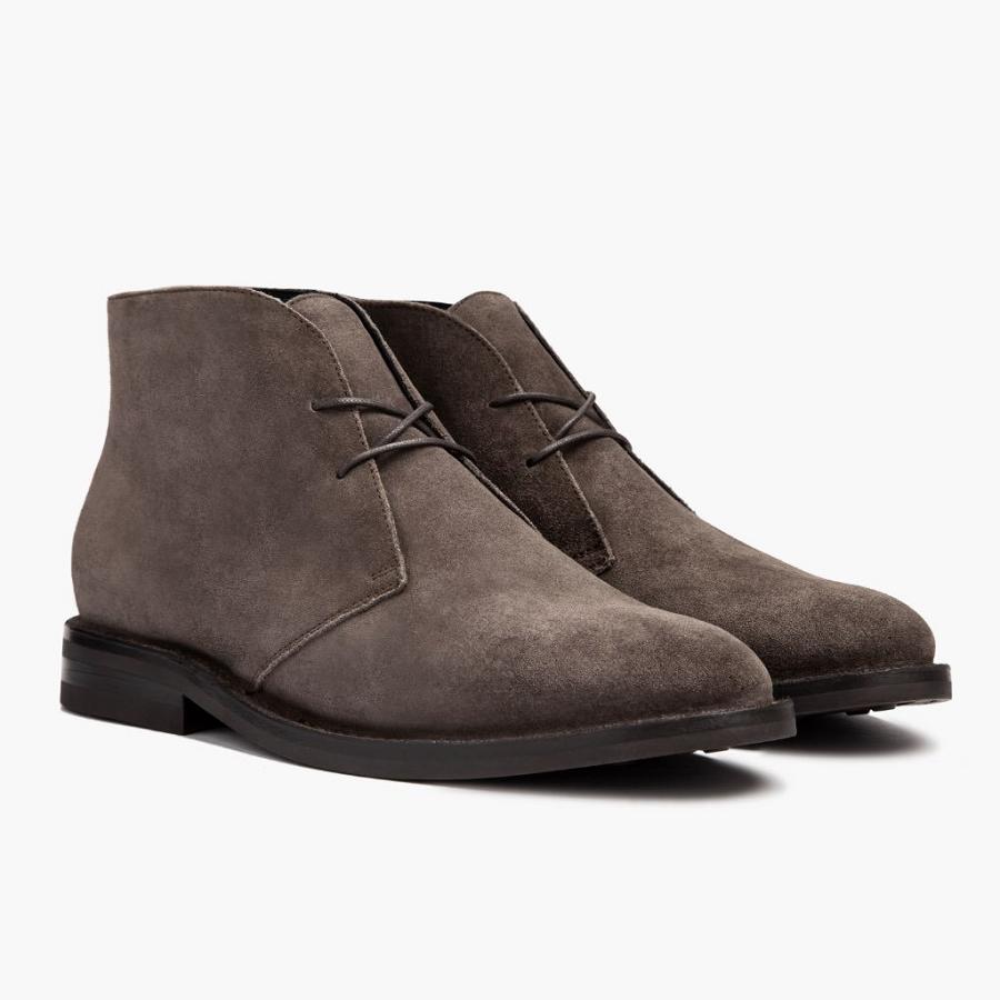 Thursday Boots Scout Suede Chukka Laarzen Heren Grijs | BE58UZG