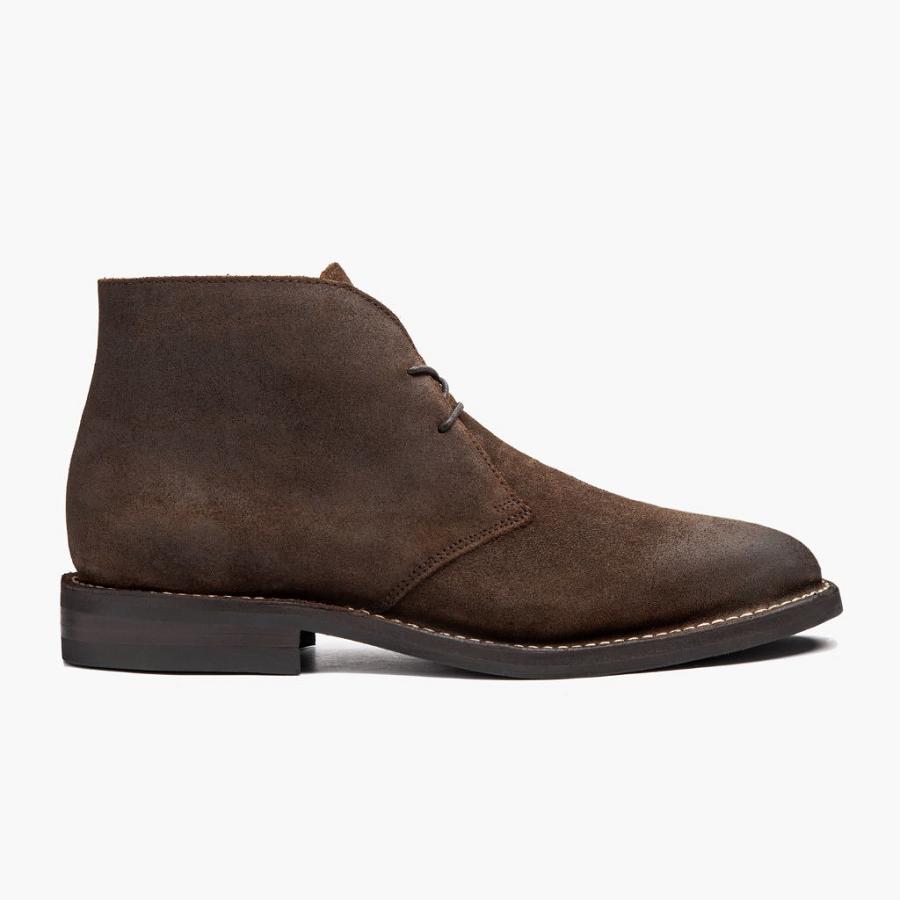 Thursday Boots Scout Suede Chukka Laarzen Heren Koffie | BE61RVD