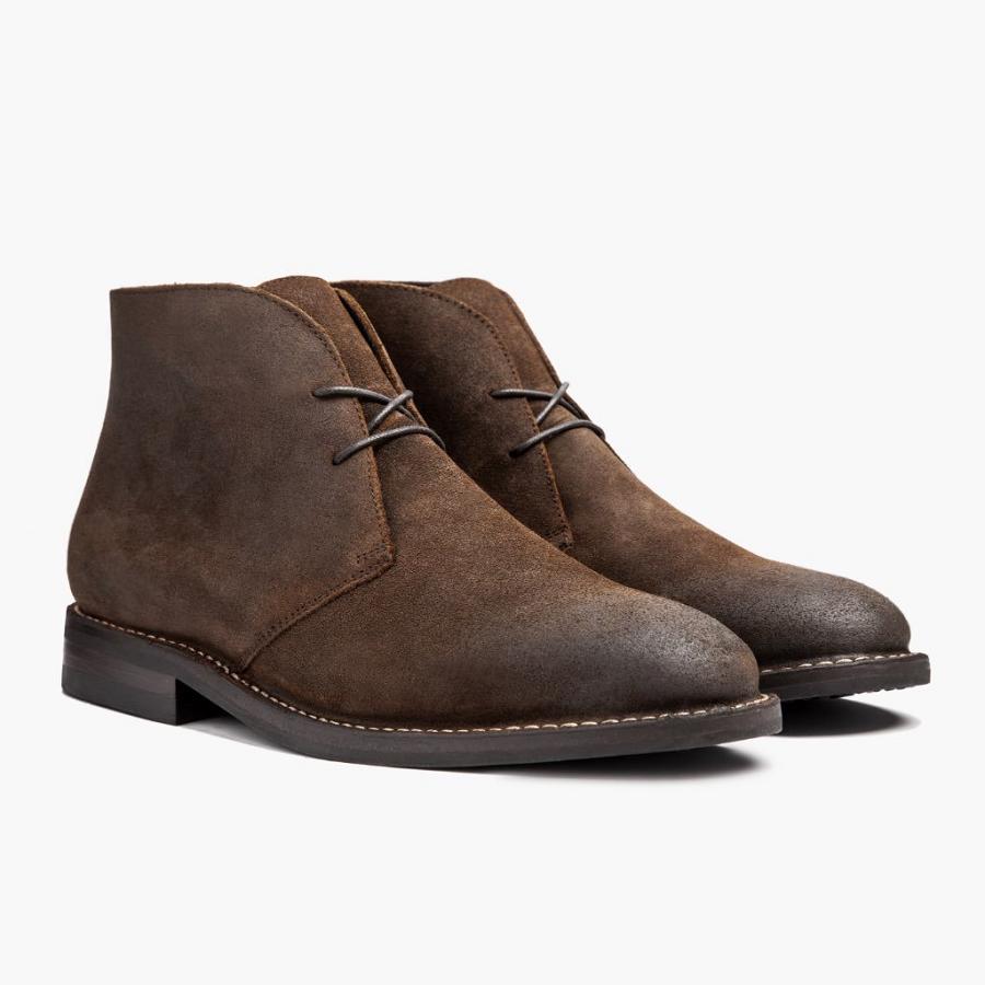 Thursday Boots Scout Suede Chukka Laarzen Heren Koffie | BE61RVD