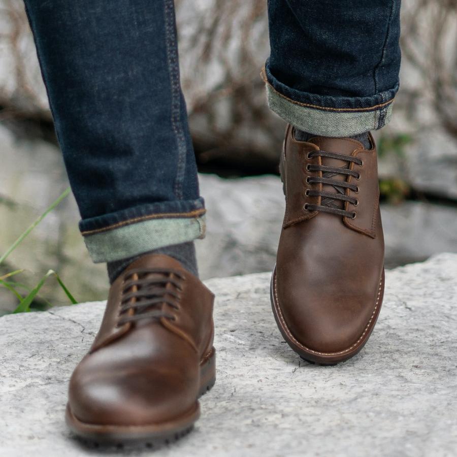 Thursday Boots Statesman Werkschoenen Heren Koffie | BE258GSO