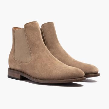 Thursday Boots Cavalier Suede Laarsjes Heren Khaki | BE21KOR