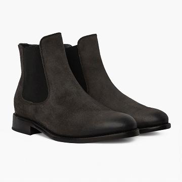 Thursday Boots Cavalier Suede Laarsjes Heren Grijs | BE22JPQ