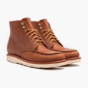 Thursday Boots Diplomat Leren Rugged & Resilient Laarzen Heren Bruin | BE158AHK