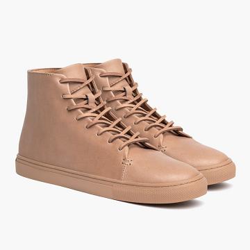 Thursday Boots Premier High Tops Leren Sneakers Heren Oranje | BE215YXF