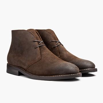 Thursday Boots Scout Suede Chukka Laarzen Heren Koffie | BE61RVD