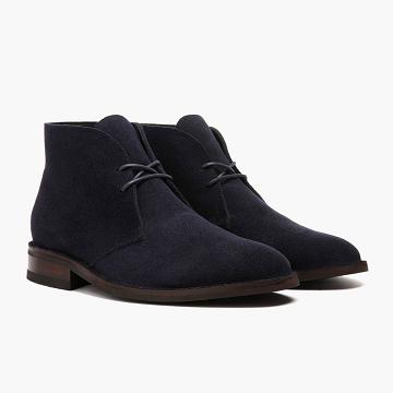 Thursday Boots Scout Suede Chukka Laarzen Heren Blauw | BE62EBC